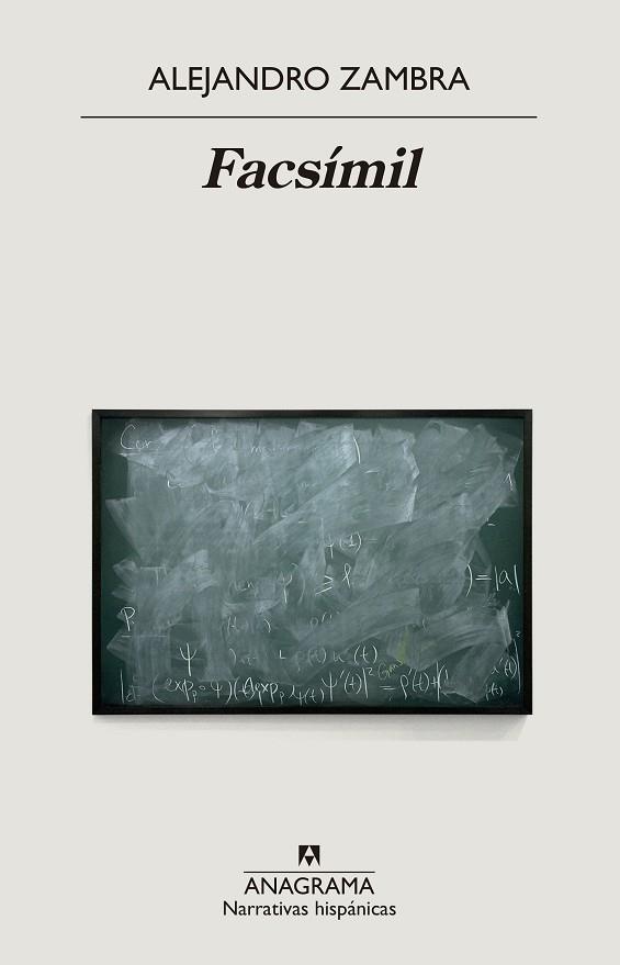 FACSÍMIL | 9788433999122 | ZAMBRA, ALEJANDRO | Llibres Parcir | Llibreria Parcir | Llibreria online de Manresa | Comprar llibres en català i castellà online