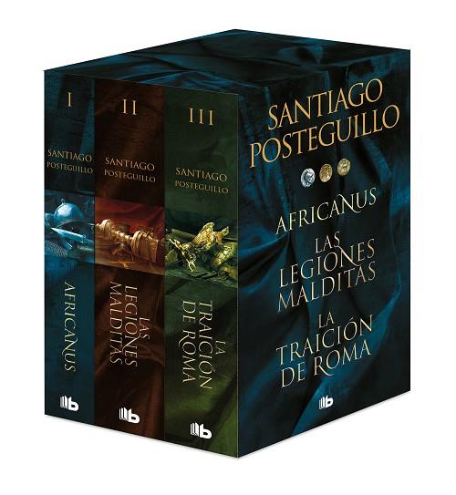TRILOGÍA AFRICANUS (EDICIÓN PACK CON: EL HIJO DEL CONSUL | LAS LEGIONES MALDITAS | 9788413143064 | POSTEGUILLO, SANTIAGO | Llibres Parcir | Librería Parcir | Librería online de Manresa | Comprar libros en catalán y castellano online
