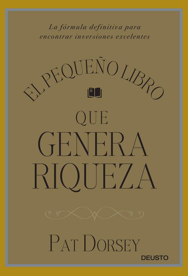EL PEQUEÑO LIBRO QUE GENERA RIQUEZA | 9788423424887 | PAT DORSEY | Llibres Parcir | Llibreria Parcir | Llibreria online de Manresa | Comprar llibres en català i castellà online