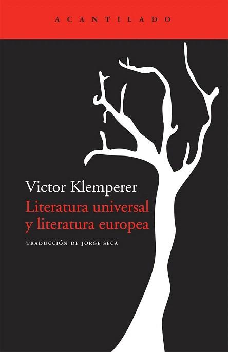 LITERATURA UNIVERSAL Y LITERATURA EUROPEA | 9788492649617 | KLEMPERER VICTOR | Llibres Parcir | Librería Parcir | Librería online de Manresa | Comprar libros en catalán y castellano online