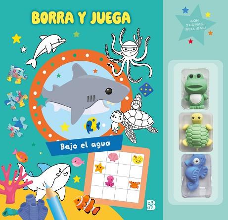 BORRA Y JUEGA - BAJO EL AGUA | 9789403243931 | BALLON | Llibres Parcir | Llibreria Parcir | Llibreria online de Manresa | Comprar llibres en català i castellà online