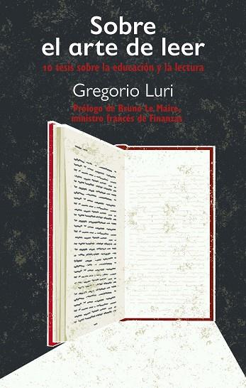 SOBRE EL ARTE DE LEER | 9788419271792 | LURI, GREGORIO | Llibres Parcir | Llibreria Parcir | Llibreria online de Manresa | Comprar llibres en català i castellà online