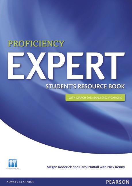 EXPERT PROFICIENCY STUDENT'S RESOURCE BOOK | 9781408299005 | RODERICK, MEGAN | Llibres Parcir | Llibreria Parcir | Llibreria online de Manresa | Comprar llibres en català i castellà online