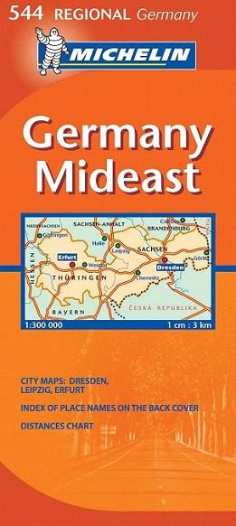 Mapa  544 Regional Germany Mideast | 9782067134034 | Varios autores | Llibres Parcir | Llibreria Parcir | Llibreria online de Manresa | Comprar llibres en català i castellà online