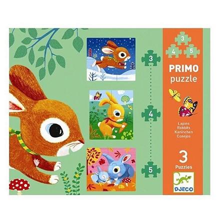 PUZZLE EVOLUTIVO CONEJOS | 3070900071407 | Llibres Parcir | Librería Parcir | Librería online de Manresa | Comprar libros en catalán y castellano online