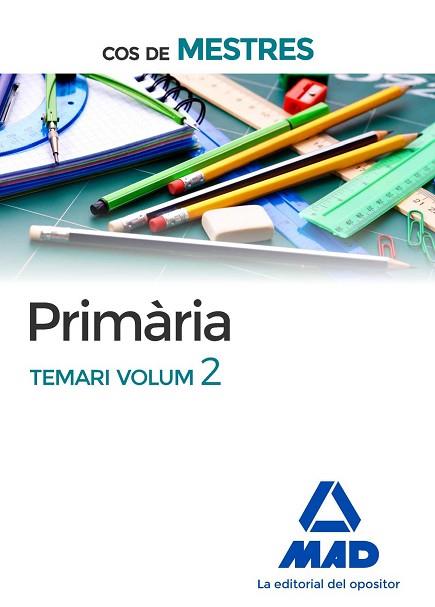 COS DE MESTRES PRIMÀRIA. TEMARI VOLUM 2 | 9788414203484 | AA.VV. | Llibres Parcir | Librería Parcir | Librería online de Manresa | Comprar libros en catalán y castellano online