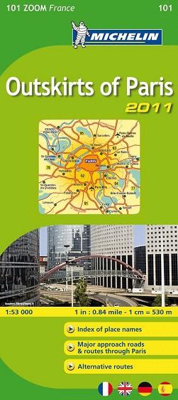 Mapa 101 Zoom Outskirts of Paris | 9782067148826 | Varios autores | Llibres Parcir | Llibreria Parcir | Llibreria online de Manresa | Comprar llibres en català i castellà online