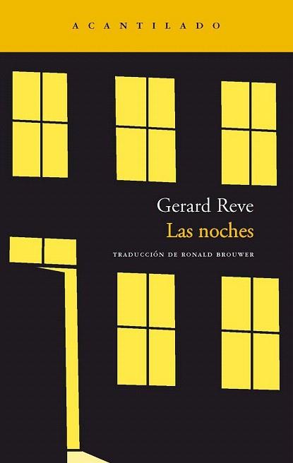 LAS NOCHES | 9788492649860 | GERARD REVE | Llibres Parcir | Llibreria Parcir | Llibreria online de Manresa | Comprar llibres en català i castellà online