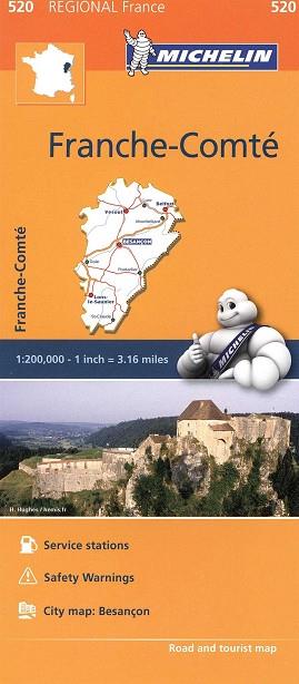 FRENCHE COMTE 520 FRANCIA 2016 MAPA REGIONAL | 9782067209213 | AA.VV. | Llibres Parcir | Librería Parcir | Librería online de Manresa | Comprar libros en catalán y castellano online