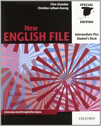NEW ENGLISH FILE INTERMEDIATE PLUS: STUDENT'S BOOK+WORKBOOK WITH KEY | 9780194519700 | CLIVE OXENDEN / CRISTINA LATHAM KOENIG | Llibres Parcir | Llibreria Parcir | Llibreria online de Manresa | Comprar llibres en català i castellà online