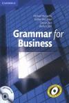 GRAMMAR FOR BUSINESS (+CD) | 9780521727204 | McCARTHY, MICHAEL/CLARK, DAVID/MCCARTEN, JEANNE | Llibres Parcir | Librería Parcir | Librería online de Manresa | Comprar libros en catalán y castellano online