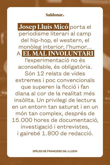EL MAL INVOLUNTARI | 9788419571724 | MICÓ, JOSEP LLUÍS | Llibres Parcir | Llibreria Parcir | Llibreria online de Manresa | Comprar llibres en català i castellà online