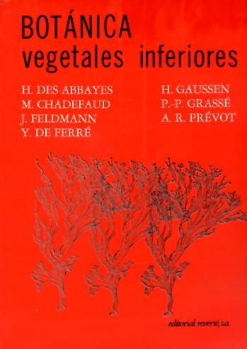 BOTANICA VEGETALES INFERIORES | 9788429118131 | ABBAYES | Llibres Parcir | Librería Parcir | Librería online de Manresa | Comprar libros en catalán y castellano online