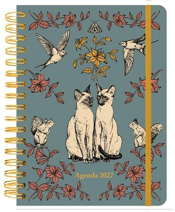 AGENDA ANUAL SEMANAL 2027 LAURA AGUSTÍ "GATOS" | 9788419434357 | LAURA AGUSTÍ (LALAURI) | Llibres Parcir | Librería Parcir | Librería online de Manresa | Comprar libros en catalán y castellano online