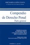 Compendio de Derecho Penal. Parte General | 9788499825663 | Luzón Cuesta, José María | Llibres Parcir | Librería Parcir | Librería online de Manresa | Comprar libros en catalán y castellano online