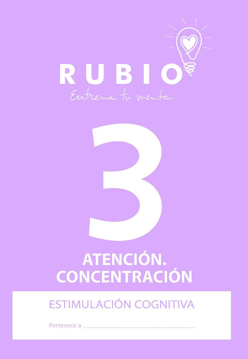ESTIMULACIÓN COGNITIVA: ATENCIÓN CONCENTRACIÓN 3 | 9788489773370 | PEDROSA CASADO, BEATRIZ | Llibres Parcir | Llibreria Parcir | Llibreria online de Manresa | Comprar llibres en català i castellà online