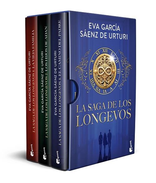 ESTUCHE LA SAGA DE LOS LONGEVOS | 9788408322603 | GARCÍA SÁENZ DE URTURI, EVA | Llibres Parcir | Librería Parcir | Librería online de Manresa | Comprar libros en catalán y castellano online