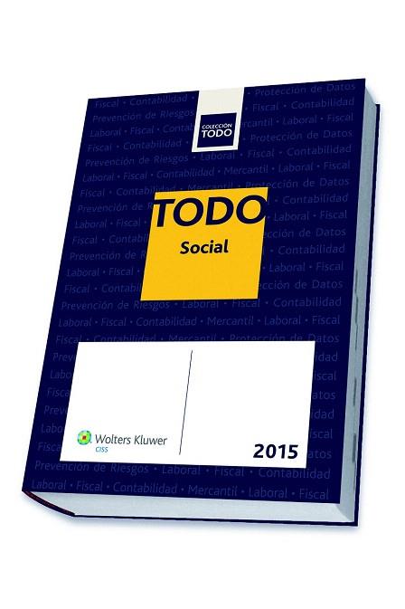 TODO SOCIAL 2015 | 9788499546346 | VARIOS AUTORES | Llibres Parcir | Llibreria Parcir | Llibreria online de Manresa | Comprar llibres en català i castellà online