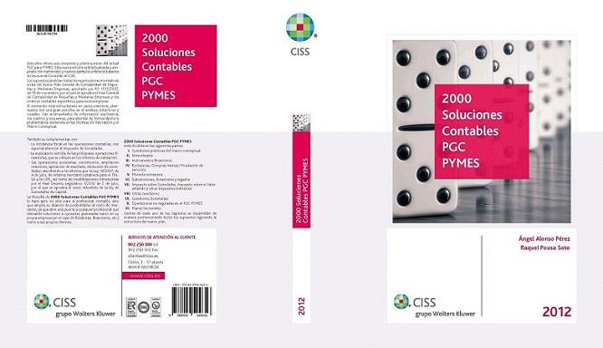 2000 soluciones contables PGC PYMES 2012 | 9788499544656 | Alonso Pérez, Ángel/Pousa Soto, Raquel | Llibres Parcir | Librería Parcir | Librería online de Manresa | Comprar libros en catalán y castellano online