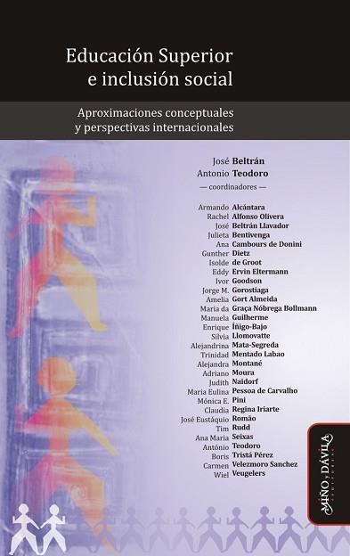 EDUCACIÓN SUPERIOR E INCLUSIÓN SOCIAL. . APROXIMACIONES CONCEPTUALES Y PERSPECTIVAS INTERNACIONALES | PODI126427 | BELTRÁN   JOSÉ/TEODORO  ANTÓNIO | Llibres Parcir | Librería Parcir | Librería online de Manresa | Comprar libros en catalán y castellano online