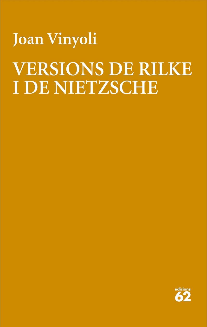 VERSIONS DE RILKE | 9788429782639 | VINYOLI PLADEVALL, JOAN | Llibres Parcir | Llibreria Parcir | Llibreria online de Manresa | Comprar llibres en català i castellà online