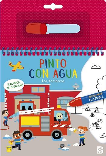 PINTO CON AGUA - LOS BOMBEROS | 9789403245430 | BALLON | Llibres Parcir | Llibreria Parcir | Llibreria online de Manresa | Comprar llibres en català i castellà online