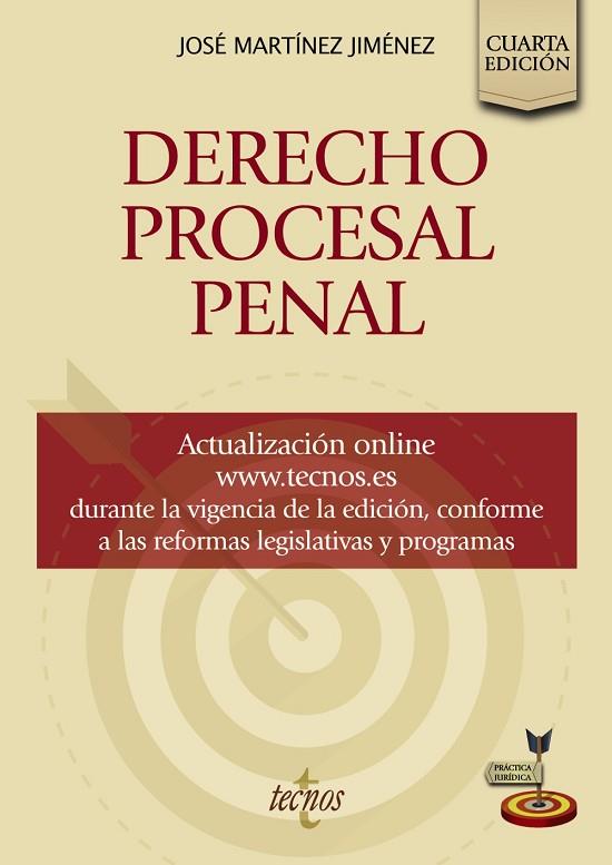 DERECHO PROCESAL PENAL | 9788430982967 | MARTÍNEZ JIMÉNEZ, JOSÉ | Llibres Parcir | Llibreria Parcir | Llibreria online de Manresa | Comprar llibres en català i castellà online