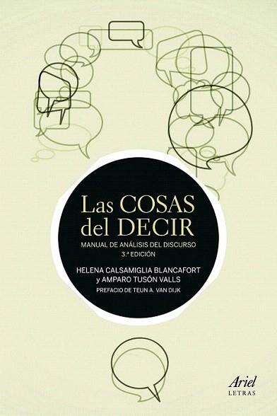 Las cosas del decir | 9788434405691 | Helena Calsamiglia Blancafort/Amparo Tusón | Llibres Parcir | Librería Parcir | Librería online de Manresa | Comprar libros en catalán y castellano online