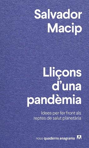 LLIÇONS D'UNA PANDÈMIA | 9788433916501 | MACIP, SALVADOR | Llibres Parcir | Llibreria Parcir | Llibreria online de Manresa | Comprar llibres en català i castellà online