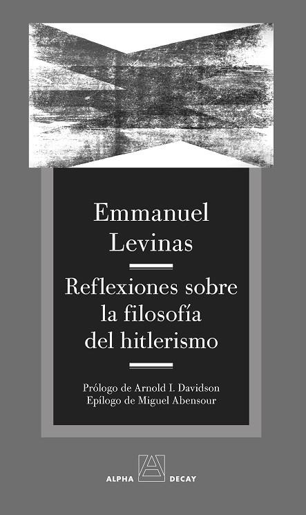 REFLEXIONES SOBRE LA FILOSOFIA DEL HITLERISMO | 9788412577792 | LEVINAS, EMMANUEL | Llibres Parcir | Llibreria Parcir | Llibreria online de Manresa | Comprar llibres en català i castellà online