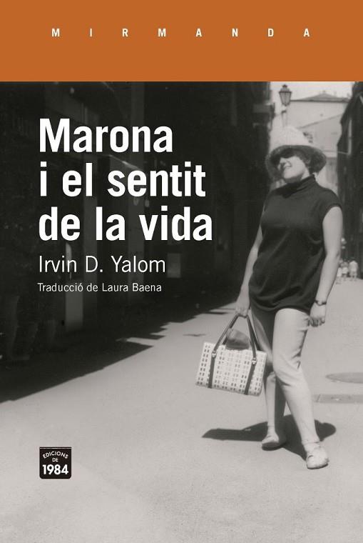 MARONA I EL SENTIT DE LA VIDA | 9791387757434 | YALOM, IRVIN D. | Llibres Parcir | Librería Parcir | Librería online de Manresa | Comprar libros en catalán y castellano online