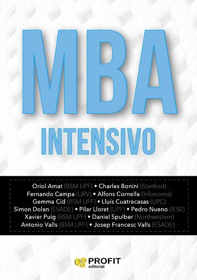 MBA INTENSIVO | 9788417209063 | AMAT, ORIOL/BONINI, CHARLES | Llibres Parcir | Librería Parcir | Librería online de Manresa | Comprar libros en catalán y castellano online
