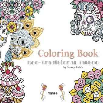 COLORING BOOK. NEO-TRADITIONAL TATTOO | 9788416500307 | Llibres Parcir | Librería Parcir | Librería online de Manresa | Comprar libros en catalán y castellano online