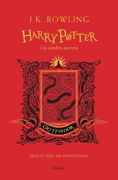HARRY POTTER I LA CAMBRA SECRETA (GRYFFINDOR) | 9788417879600 | ROWLING, J.K. | Llibres Parcir | Librería Parcir | Librería online de Manresa | Comprar libros en catalán y castellano online