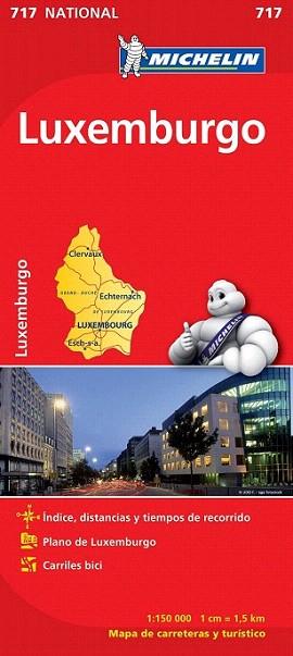 Mapa 717  National Luxemburgo | 9782067170797 | Varios autores | Llibres Parcir | Llibreria Parcir | Llibreria online de Manresa | Comprar llibres en català i castellà online