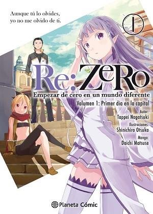RE:ZERO Nº 01 | 9788491468691 | NAGATSUKI, TAPPEI | Llibres Parcir | Librería Parcir | Librería online de Manresa | Comprar libros en catalán y castellano online