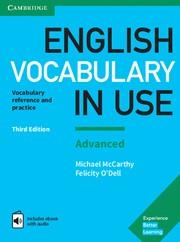 ENGLISH VOCABULARY IN USE: ADVANCED BOOK WITH ANSWERS AND ENHANCED EBOOK 3RD EDI | 9781316630068 | MCCARTHY, MICHAEL/O'DELL, FELICITY | Llibres Parcir | Librería Parcir | Librería online de Manresa | Comprar libros en catalán y castellano online