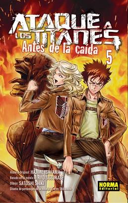 ATAQUE TITANES. ANTES DE LA CAIDA 5 | 9788467922479 | ISAYAMA,H./SUZUKAZE,R./SHIBAMOTO. | Llibres Parcir | Librería Parcir | Librería online de Manresa | Comprar libros en catalán y castellano online