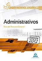 Administrativos de las Corporaciones Locales. Test del Temario General | 9788467681178 | VV AA | Llibres Parcir | Librería Parcir | Librería online de Manresa | Comprar libros en catalán y castellano online