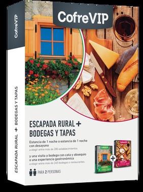 ESCAPADA RURAL - BODEGAS Y TAPAS COFREVIP | 8436544541778 | Llibres Parcir | Librería Parcir | Librería online de Manresa | Comprar libros en catalán y castellano online