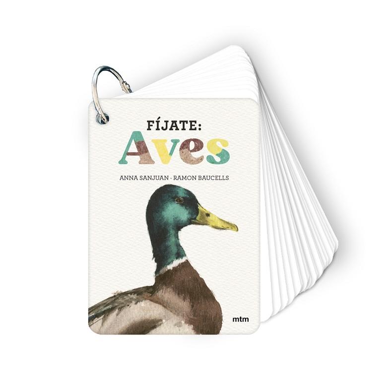 FÍJATE: AVES | 9788410407633 | SANJUAN LLORENS, ANNA/BAUCELLS COLOMER, RAMON | Llibres Parcir | Llibreria Parcir | Llibreria online de Manresa | Comprar llibres en català i castellà online