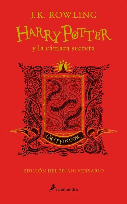 HARRY POTTER Y LA CÁMARA SECRETA - GRYFFINDOR (HARRY POTTER [EDICIÓN DEL 20º ANI | 9788498389715 | ROWLING, J.K. | Llibres Parcir | Llibreria Parcir | Llibreria online de Manresa | Comprar llibres en català i castellà online