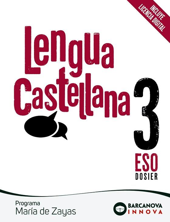 MARÍA DE ZAYAS 3 ESO. DOSIER. LENGUA CASTELLANA | 9788448950606 | EZQUERRA, FRANCISCA / MINDÁN, JOAQUÍN / GIMENO, EDUARDO | Llibres Parcir | Llibreria Parcir | Llibreria online de Manresa | Comprar llibres en català i castellà online