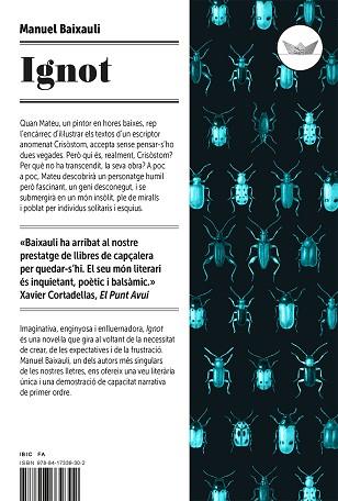 IGNOT | 9788417339302 | BAIXAULI MATEU, MANUEL | Llibres Parcir | Librería Parcir | Librería online de Manresa | Comprar libros en catalán y castellano online