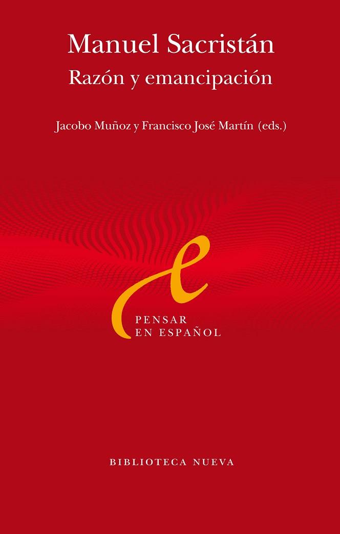 MANUEL SACRISTÁN | 9788499405179 | MUÑOZ VEIGA, JACOBO/MARTÍN CABRERO, FRANCISCO JOSÉ | Llibres Parcir | Llibreria Parcir | Llibreria online de Manresa | Comprar llibres en català i castellà online