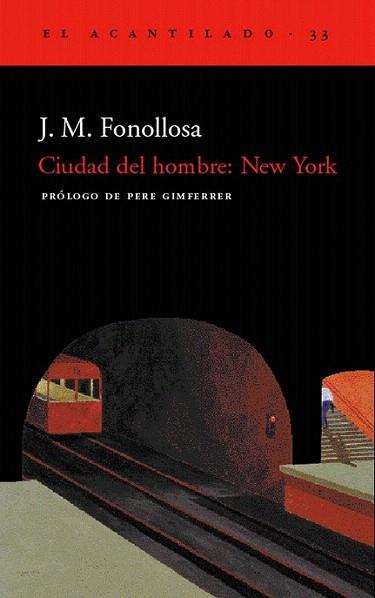 CIUDAD DEL HOMBRE NEW YORK | 9788495359247 | FONOLLOSA | Llibres Parcir | Llibreria Parcir | Llibreria online de Manresa | Comprar llibres en català i castellà online