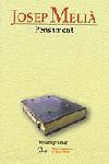 PENSAMENT VOL 1 | 9788484372806 | JOSEP MELIA | Llibres Parcir | Llibreria Parcir | Llibreria online de Manresa | Comprar llibres en català i castellà online