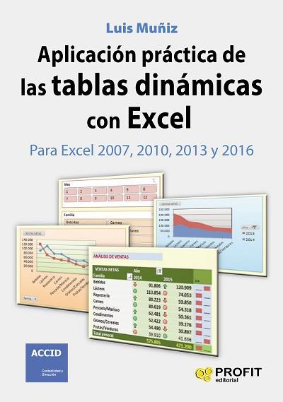 APLICACIÓN PRÁCTICA DE LAS TABLAS DINÁMICAS CON EXCEL | 9788416115969 | MUÑÍZ GONZÁLEZ, LUIS | Llibres Parcir | Llibreria Parcir | Llibreria online de Manresa | Comprar llibres en català i castellà online