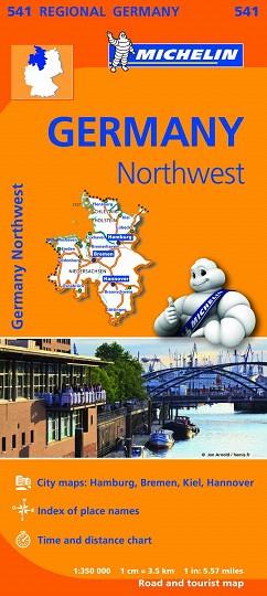 MAPA REGIONAL  GERMANY NORTHWEST | 9782067183544 | VARIOS AUTORES | Llibres Parcir | Librería Parcir | Librería online de Manresa | Comprar libros en catalán y castellano online