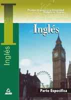INGLES PARTE ESPECIFICA MAYORES 25 AÑOS PRUEBAS ACC UNI | 9788466517737 | Llibres Parcir | Librería Parcir | Librería online de Manresa | Comprar libros en catalán y castellano online